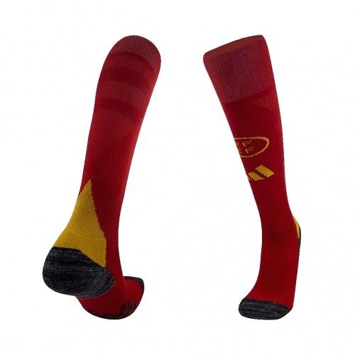 Spain Home Soccer Socks