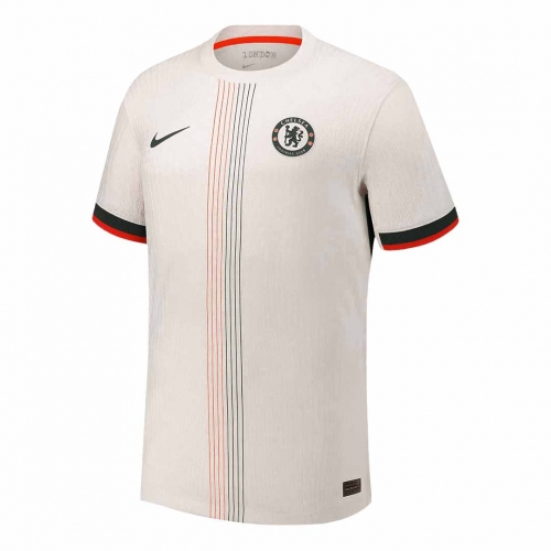 Authentic Chelsea Away Soccer Jersey 2025/26 White