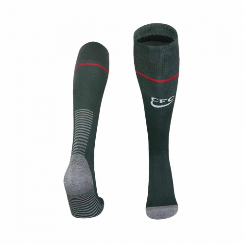 Chelsea Away Soccer Socks 2025/26 Kid