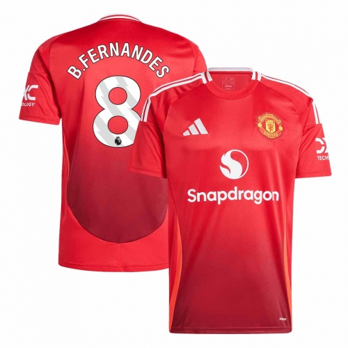 Manchester United B.FERNANDES #8 Home Jersey