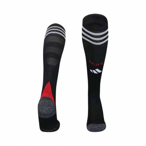 Manchester United Home Soccer Socks 2025/26