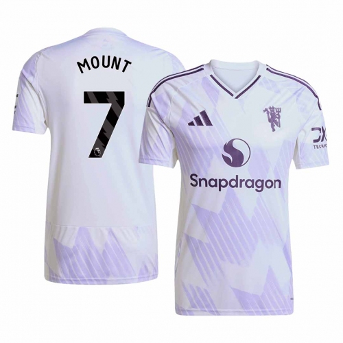 Manchester United MOUNT #7 Away Soccer Jersey 2025/26