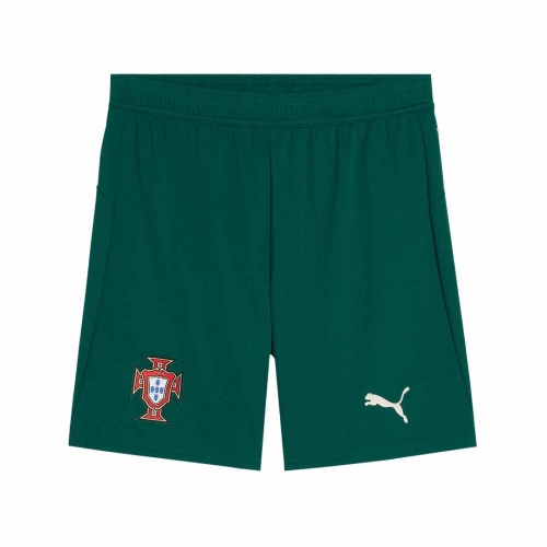 Portugal Home Soccer Shorts 2025