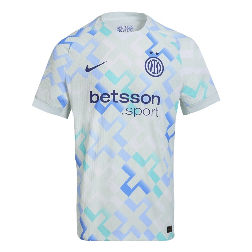 Authentic Inter Milan Away Soccer Jersey 2025/26 Blue