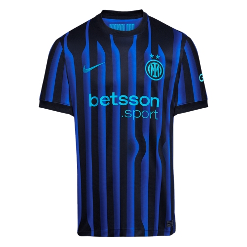 Inter Milan Home Soccer Jersey 2025/26 Blue&Black