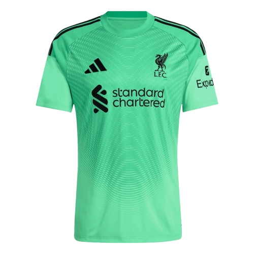 Liverpool Goalkeeper Soccer Jersey 25/26 Green