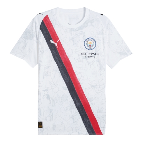 Manchester City KidSuper Soccer Jersey 2025/26 White - Club World Cup