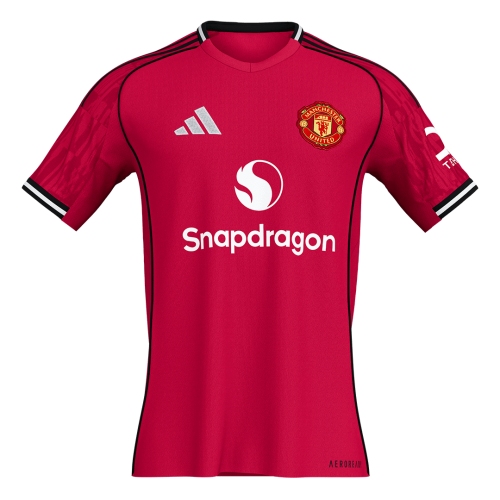 Manchester United Home Soccer Jersey 2025/26 Red