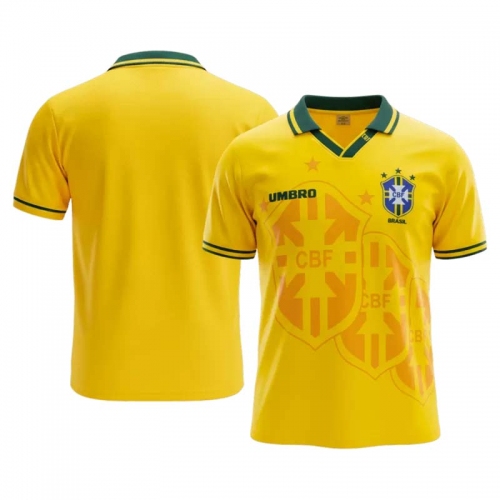 Brazil 1994 Retro Jersey Home Soccer Shirt