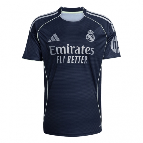 Real Madrid Away Soccer Jersey 2025/26 Navy