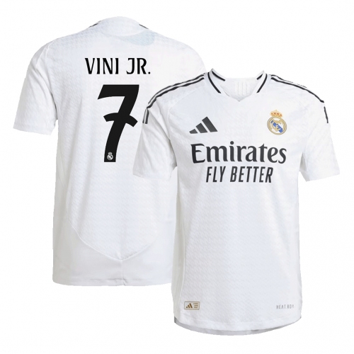 Real Madrid VINI JR. #7 Home Jersey Authentic
