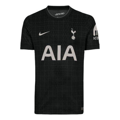 Authentic Tottenham Hotspur Away Soccer Jersey 25/26 Black