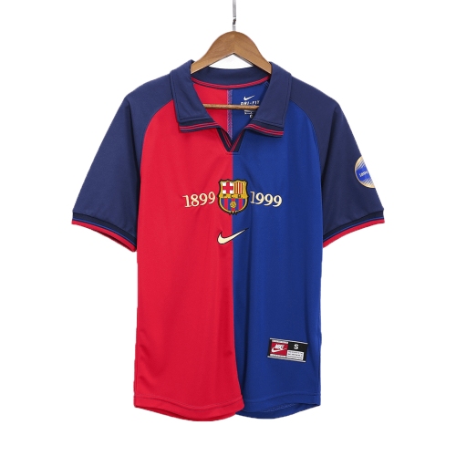 Barcelona Home Jersey Retro 1999/00