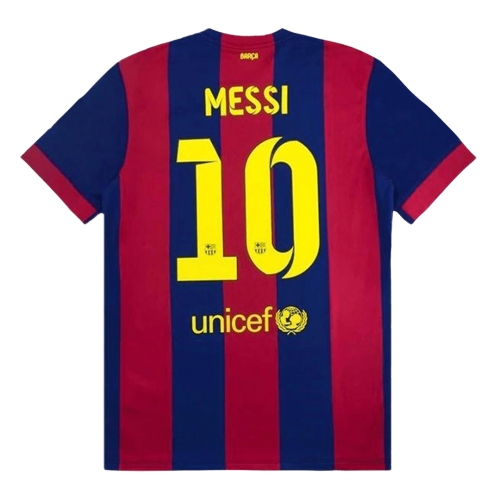 Barcelona MESSI #10 Home Jersey Retro 2014/15