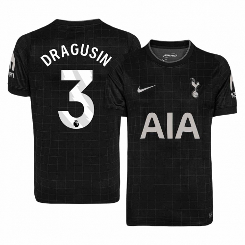 Tottenham Hotspur DRAGUSIN #3 Away Soccer Jersey 2025/26