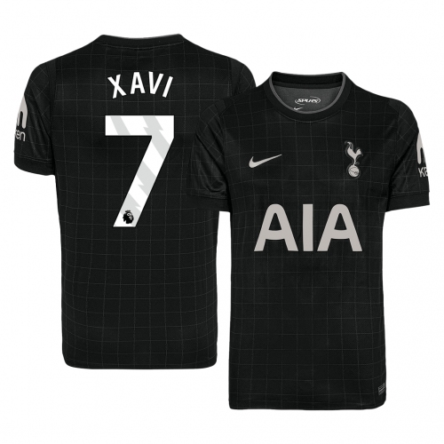 Tottenham Hotspur XAVI #7 Away Soccer Jersey 2025/26