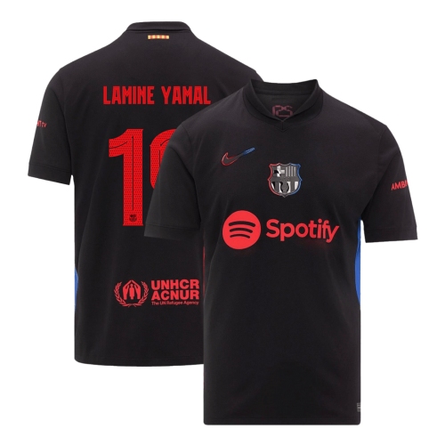 Barcelona LAMINE YAMAL #19 Away Soccer Jersey 2024/25