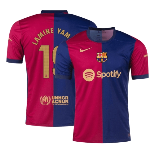 Barcelona LAMINE YAMAL #19 Home Jersey 2024/25