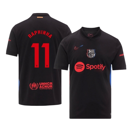 Barcelona RAPHINHA #11 Away Jersey 2024/25