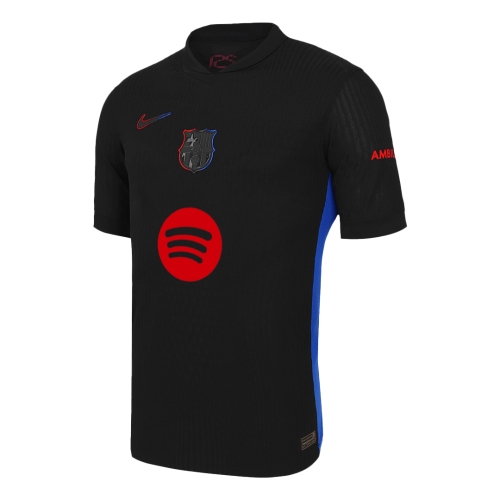 Barcelona Away Soccer Jersey Authentic 2024/25 - Spotify Logo Without Text