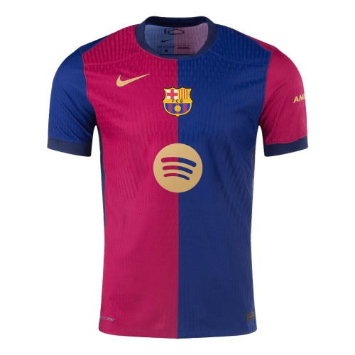 Barcelona Home Jersey Authentic 2024/25 Spotify Logo Without Text