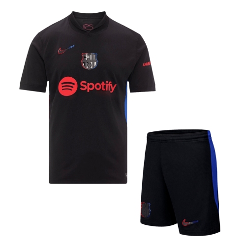 Barcelona Away Soccer Jersey Kit 2024/25 (Jersey+Shorts)