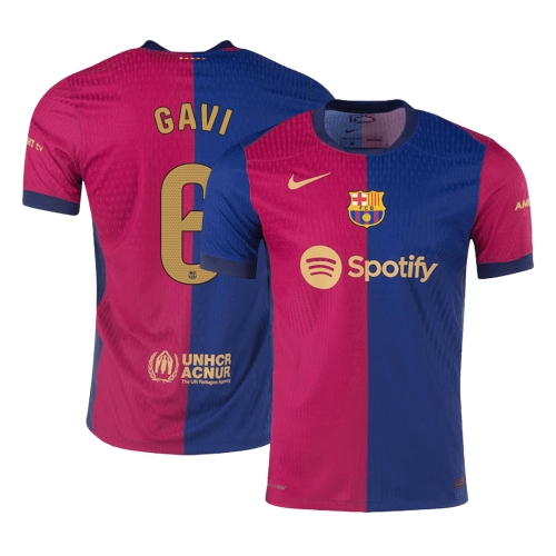 Barcelona GAVI #6 Home Jersey Authentic 2024/25