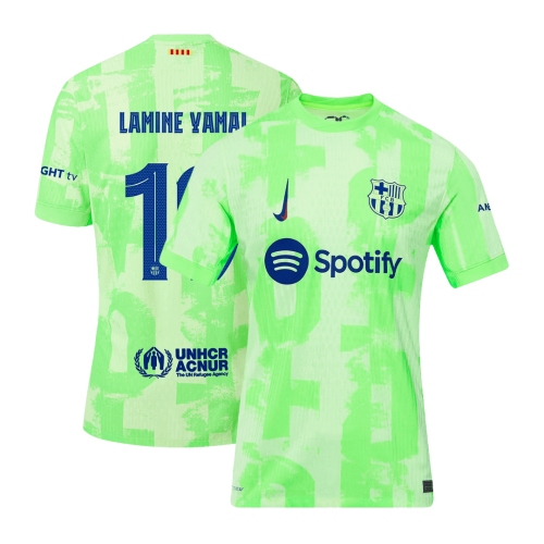 Barcelona LAMINE YAMAL #19 Third Away Soccer Jersey Authentic 2024/25 - UCL Edition