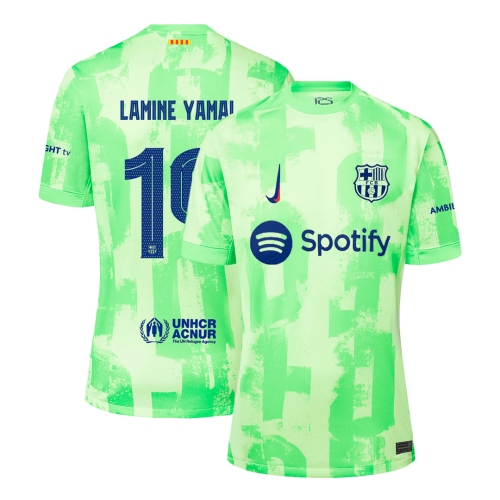 Barcelona LAMINE YAMAL #19 Third Away Jersey 2024/25 - UCL Edition