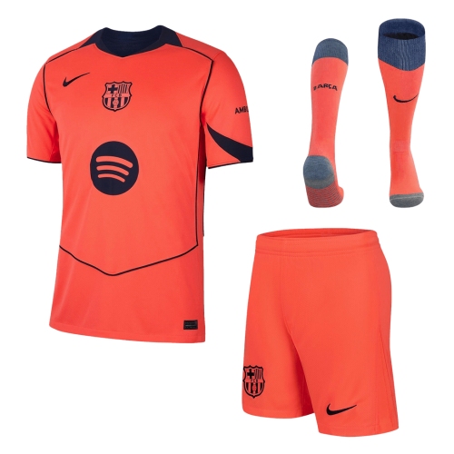 Barcelona Third Away Soccer Jersey Kit 2025/26