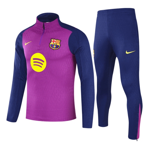 Barcelona Sweatshirt Kit 2025/26 - Purple (Top+Pants)