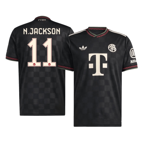Bayern Munich N.JACKSON #11 Third Away Soccer Jersey 2025/26