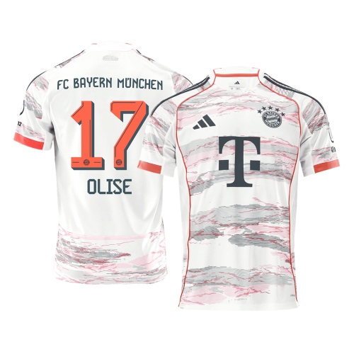 Bayern Munich OLISE #17 Away Soccer Jersey 2025/26