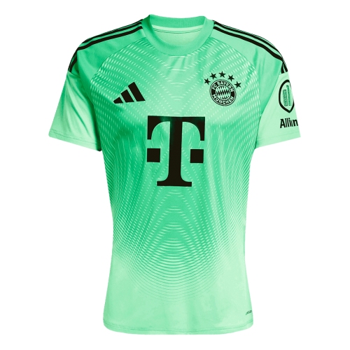 Bayern Munich Goalkeeper Soccer Jersey 25/26 Green