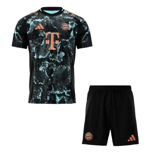 Bayern Munich Away Soccer Jersey Kit 2024/25 (Jersey+Shorts)