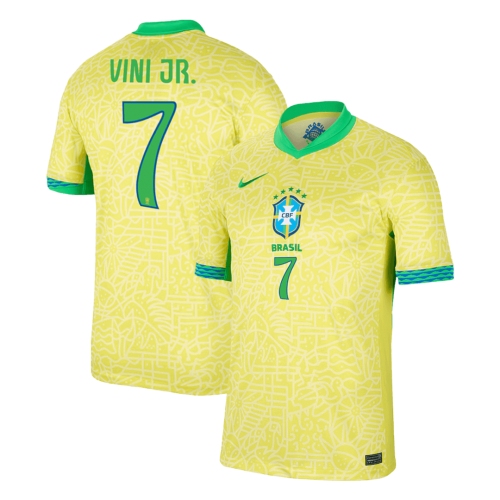 Brazil VINI JR. #7 Home Jersey Copa America 2024