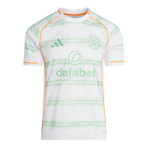 Celtic Third Away Soccer Jersey 2025/26 White