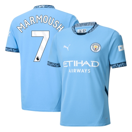 Manchester City MARMOUSH #7 Home Jersey 2024/25