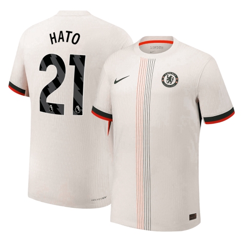 HATO #21 Authentic Chelsea Away Soccer Jersey 2025/26 White
