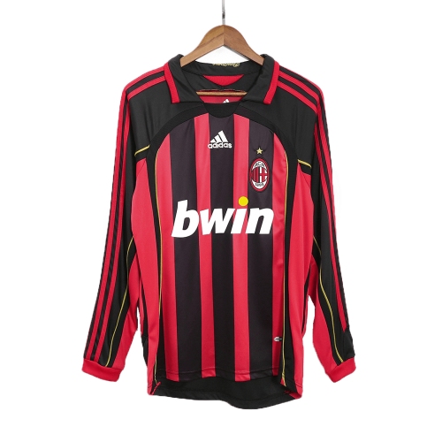 AC Milan Home Jersey Retro 2006/07 - Long Sleeve