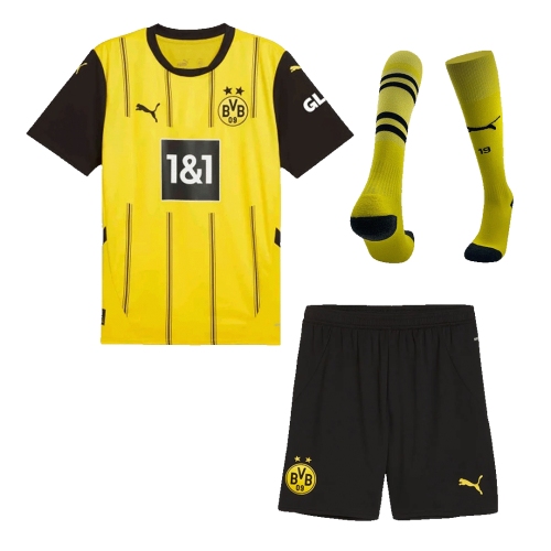 Dortmund Home Jersey Kit 2024/25 (Jersey+Shorts+Socks)
