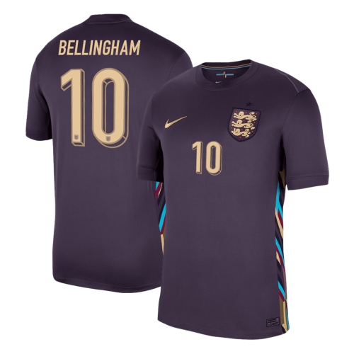 England BELLINGHAM #10 Away Jersey 2024