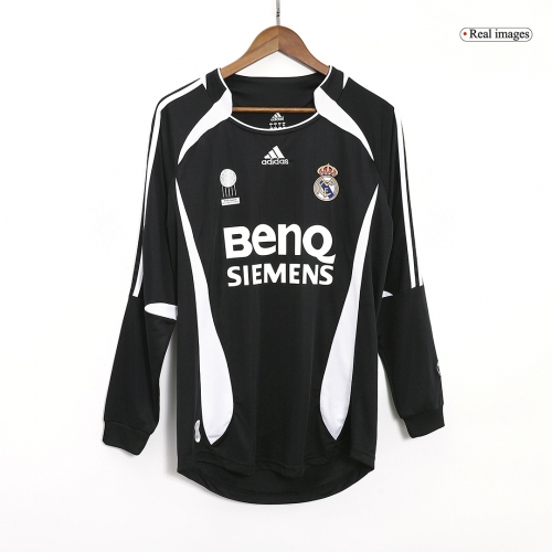 Real Madrid Away Jersey Retro 2006/07 - Long Sleeve