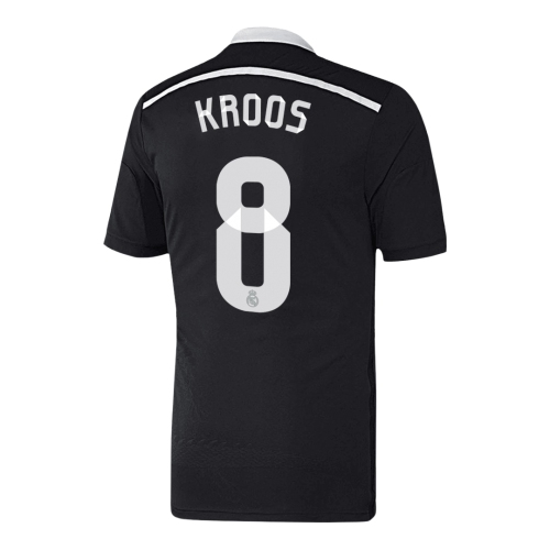 Real Madrid KROOS #8 Third Away Soccer Jersey Retro 2014/15
