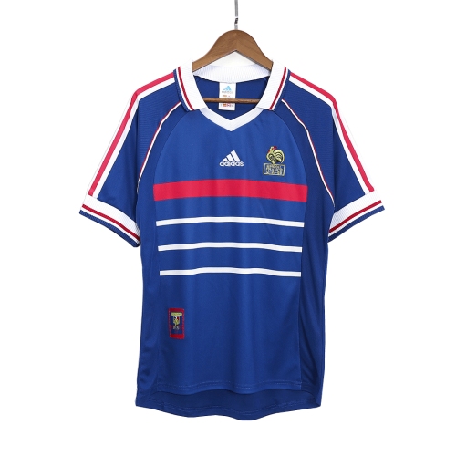France Home Jersey Retro 1998