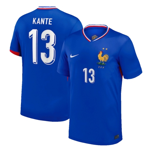 France KANTE #13 Home Jersey EURO 2024