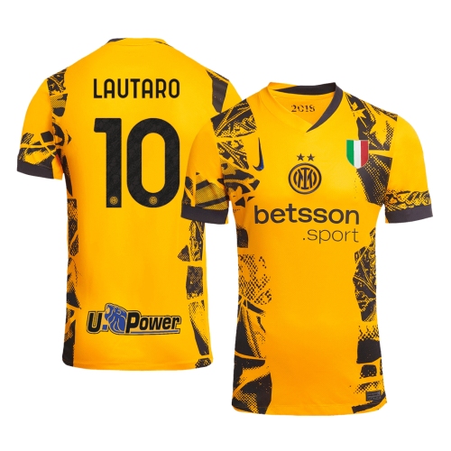 Inter Milan LAUTARO #10 Third Away Soccer Jersey 2024/25