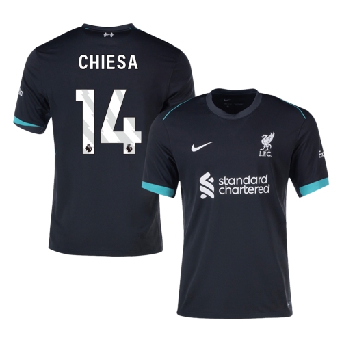 Liverpool CHIESA #14 Away Jersey 2024/25