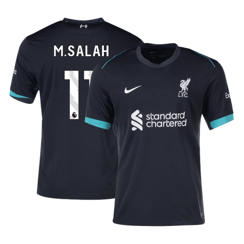 Liverpool M.SALAH #11 Away Soccer Jersey 2024/25