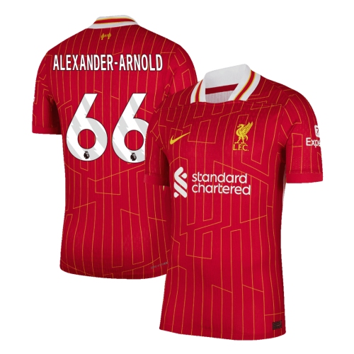 Liverpool ALEXANDER-ARNOLD #66 Home Soccer Jersey Authentic 2024/25